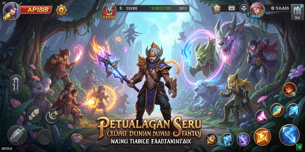 Gameplay seru dengan pertarungan dan petualangan menarik di API88.