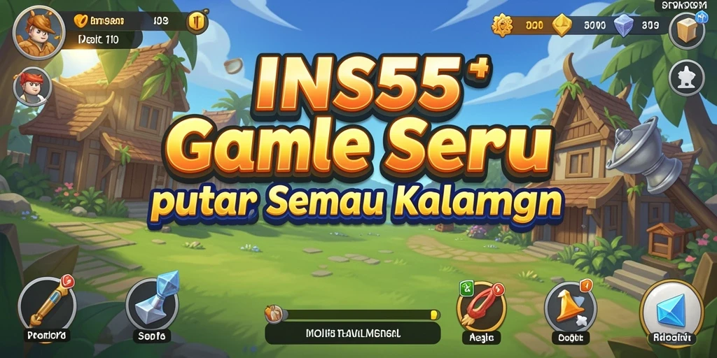 Tampilan menarik dan gameplay santai di INS55.