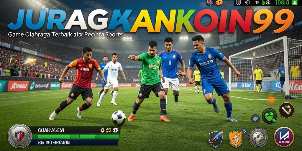 Tampilan menarik gameplay JURAGANKOIN99 yang penuh aksi olahraga.