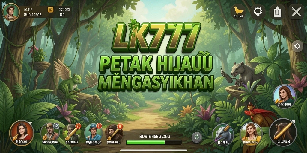 Tampilan gameplay LK777 yang menampilkan aktivitas bertani yang seru.