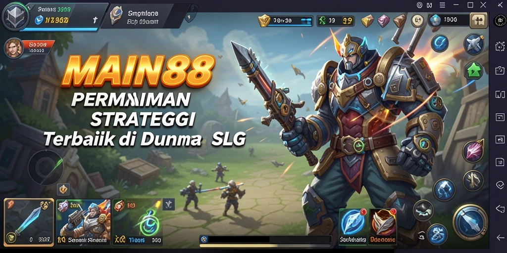 Screenshot gameplay seru dari MAIN88 yang menampilkan strategi SLG.