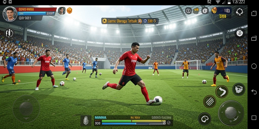 Tampilan gameplay <strong>QQ1221</strong> yang menarik dan kompetitif dalam setiap pertandingan olahraga.