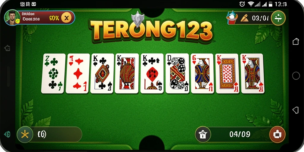 Screenshot gameplay TERONG123 menunjukkan aksi seru bermain Domino.