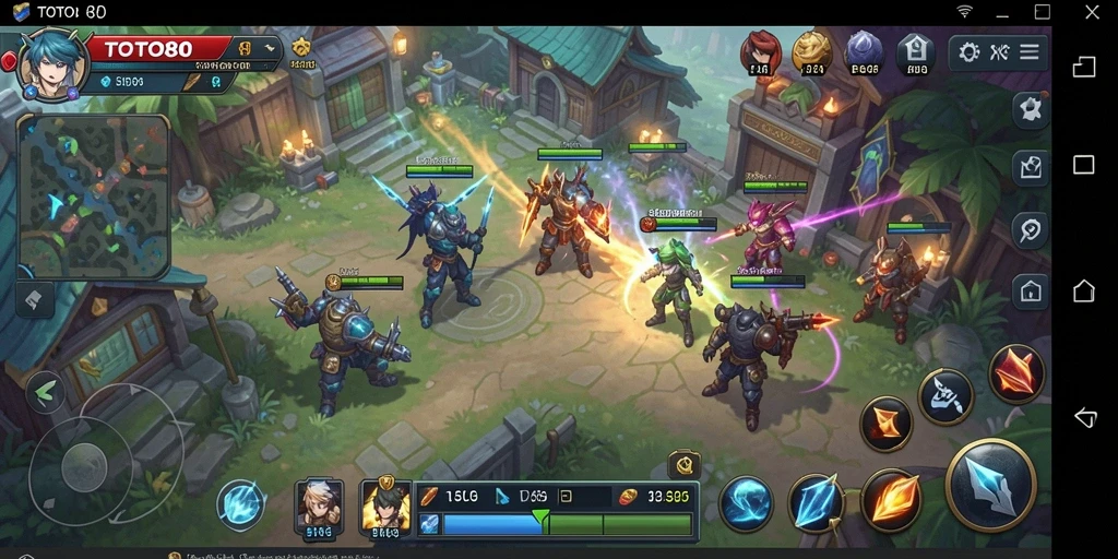 Tampilan gameplay TOTO80 yang mendebarkan dan strategis.