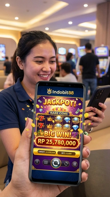 Tampilan utama aplikasi indobit88 yang user-friendly.
